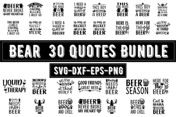 Bear 30 Quotes Bundle