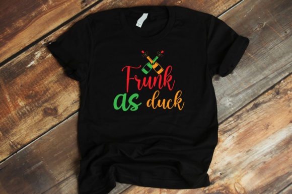 Drinking Design Frunk As Duck: T-Shirt Graphics & Creative Assets