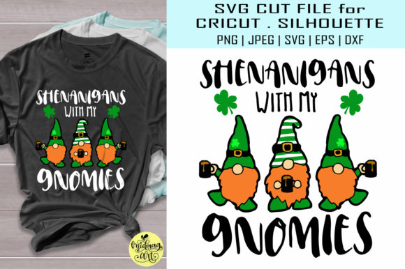 Shenanigans with My Gnomies: Graphics & T-Shirt Designs